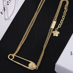 Vintage Pin Bracelet and Necklace Set