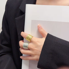 Vintage Braided Wide Ring
