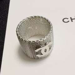 Vintage Braided Wide Ring