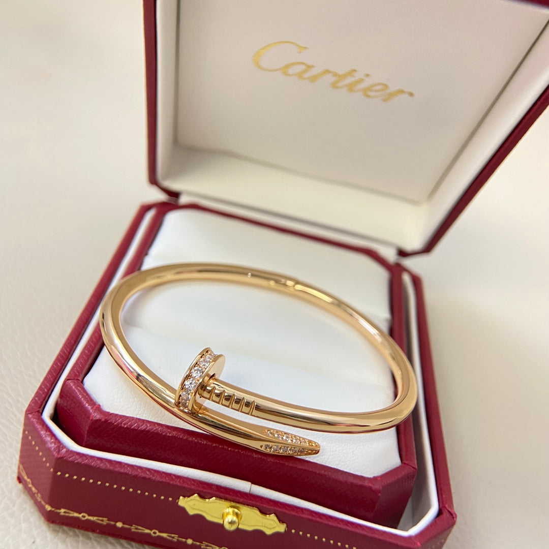Classic Diamond Nail Bracelet