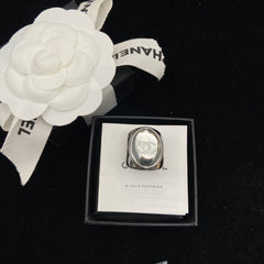 Personalized Mirror Enamel Ring