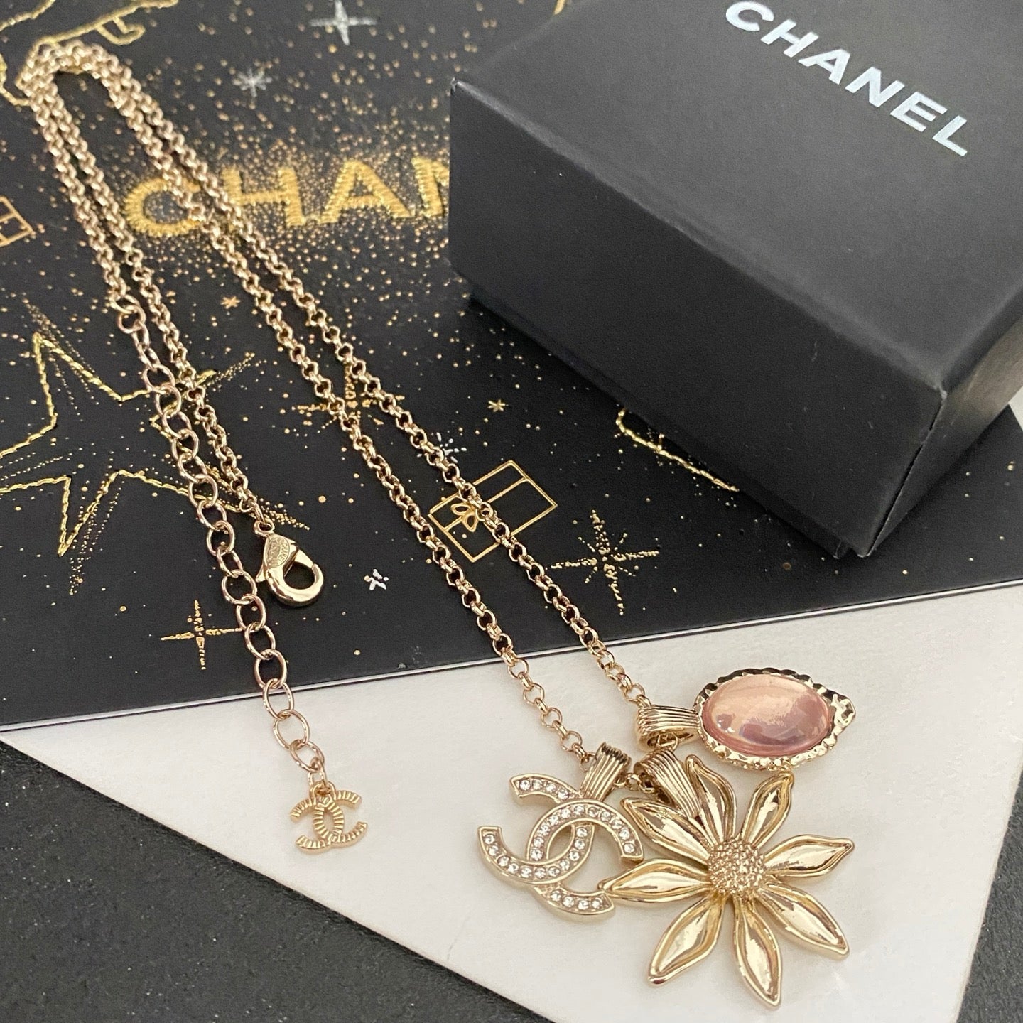Crystal Sunflower Necklace