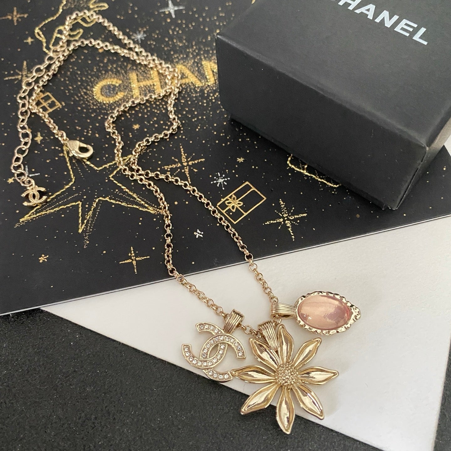Crystal Sunflower Necklace