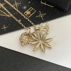 Crystal Sunflower Necklace