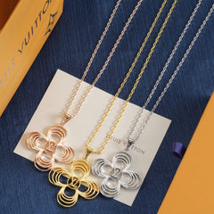 Floral Hollow Necklace