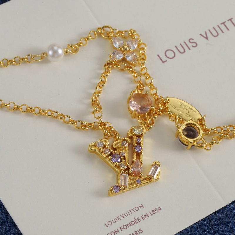 Colorful Diamond Crystal Bracelet