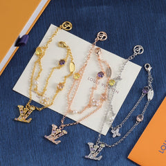 Colorful Diamond Crystal Bracelet