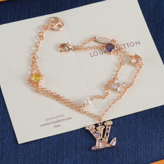 Colorful Diamond Crystal Bracelet