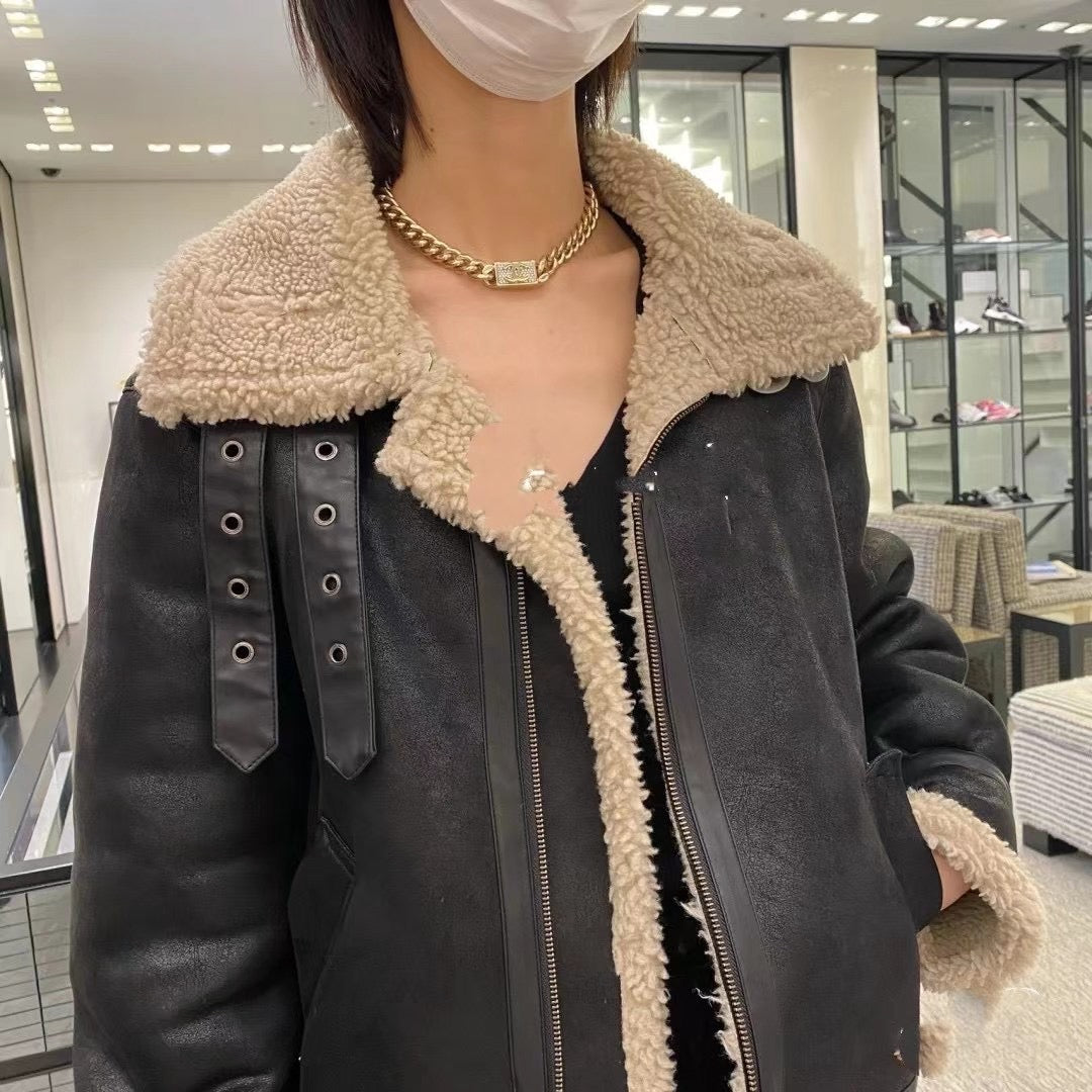 Metal Diamond Chain Necklace