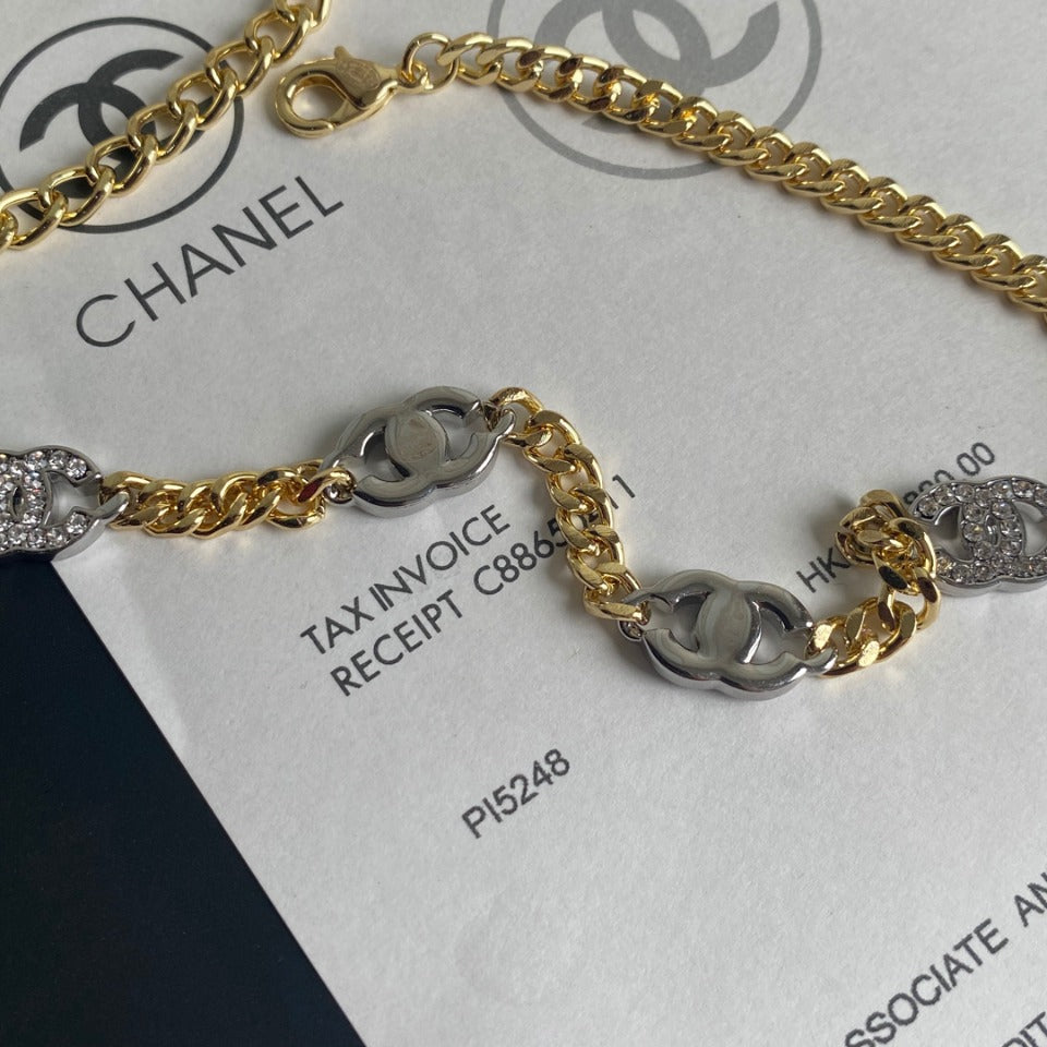 Diamond stylish elegant bracelet necklace
