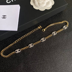 Diamond stylish elegant bracelet necklace