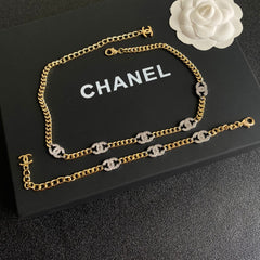 Diamond stylish elegant bracelet necklace