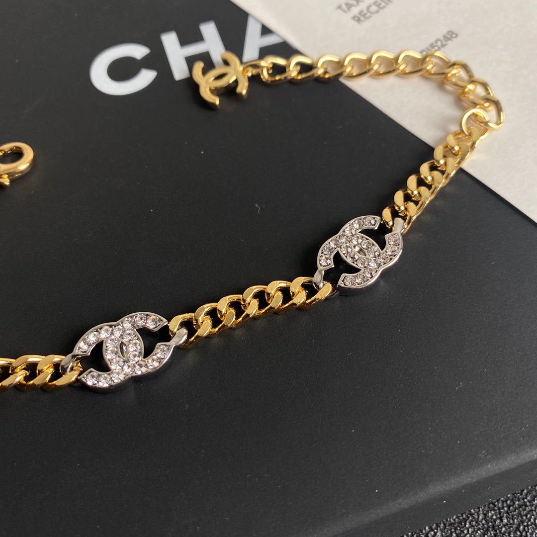 Diamond stylish elegant bracelet necklace