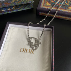 Diamond Letter Necklace