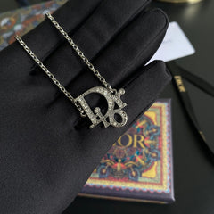 Diamond Letter Necklace