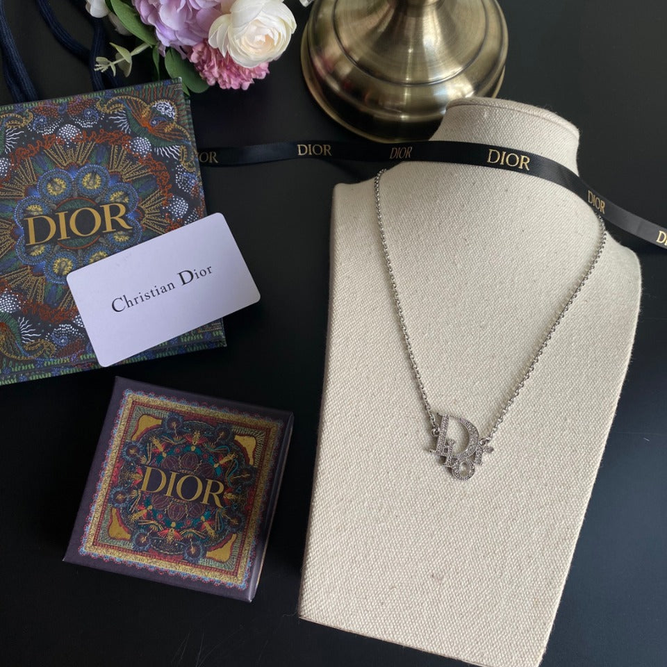 Diamond Letter Necklace