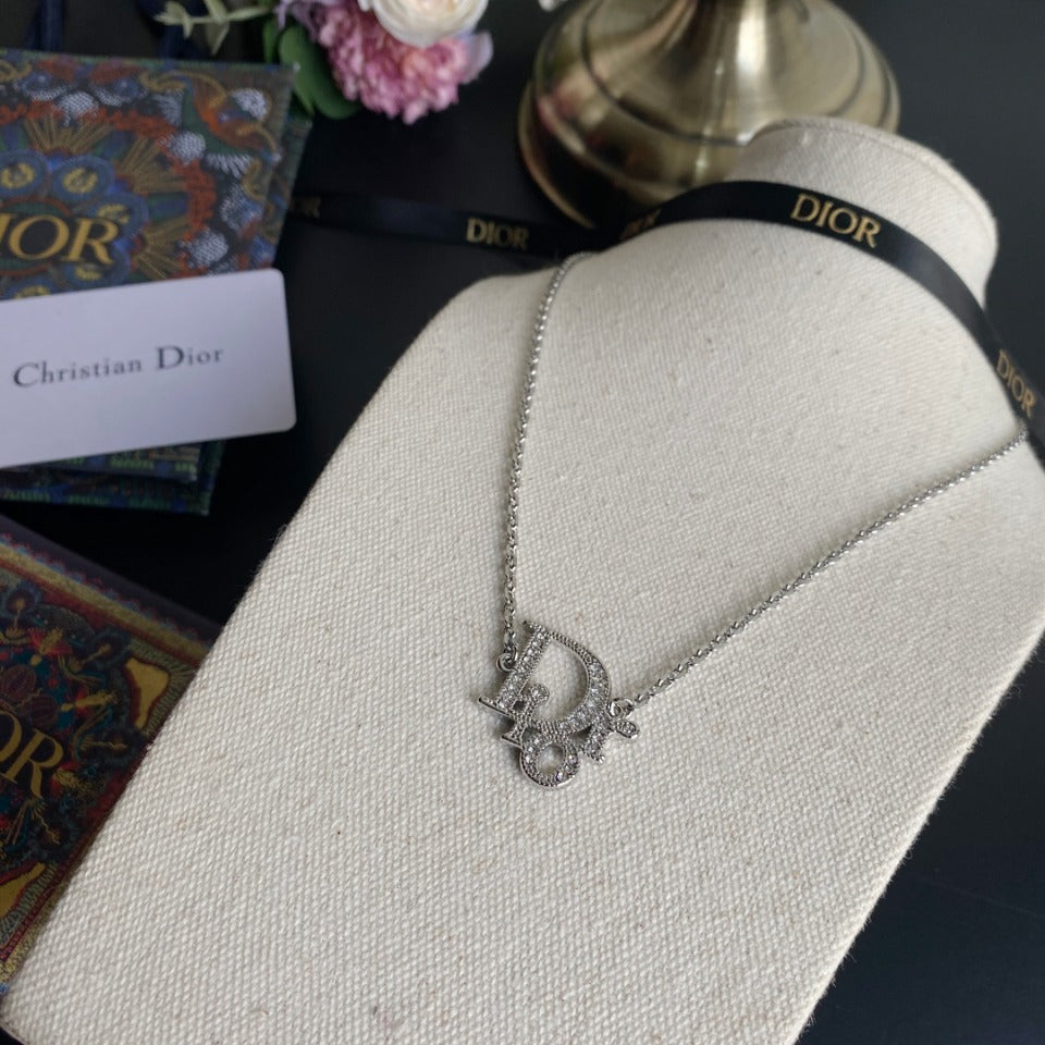 Diamond Letter Necklace