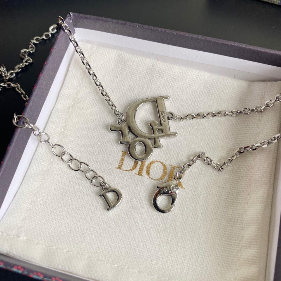 Diamond Letter Necklace