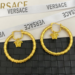 Personalized Gold Hoop Earrings