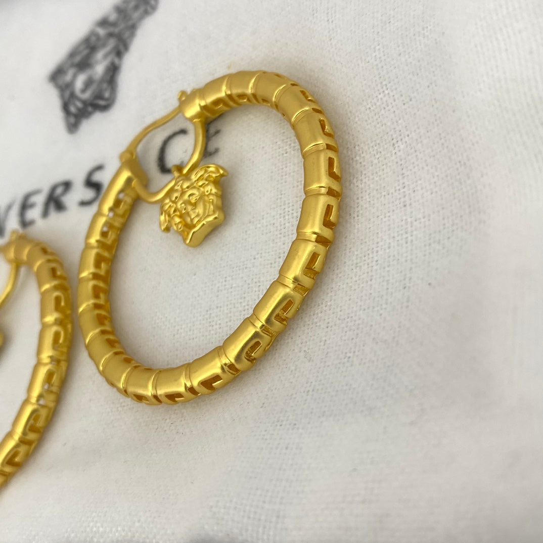 Personalized Gold Hoop Earrings