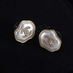 Temperamental Irregular Pearl Earrings