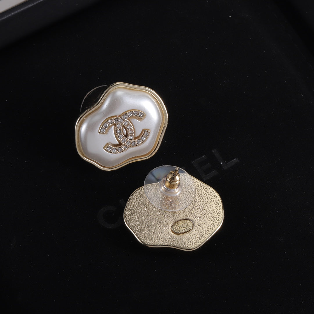 Temperamental Irregular Pearl Earrings