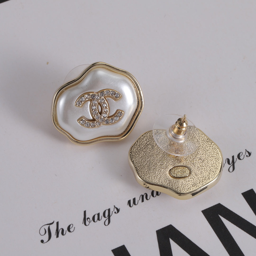 Temperamental Irregular Pearl Earrings