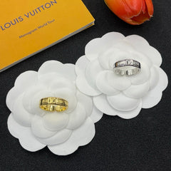 Stylish Monogram Open Ring