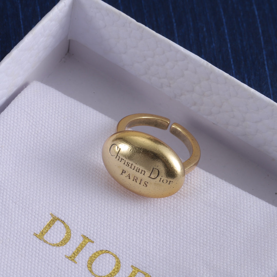 Vintage Signature Open Ring