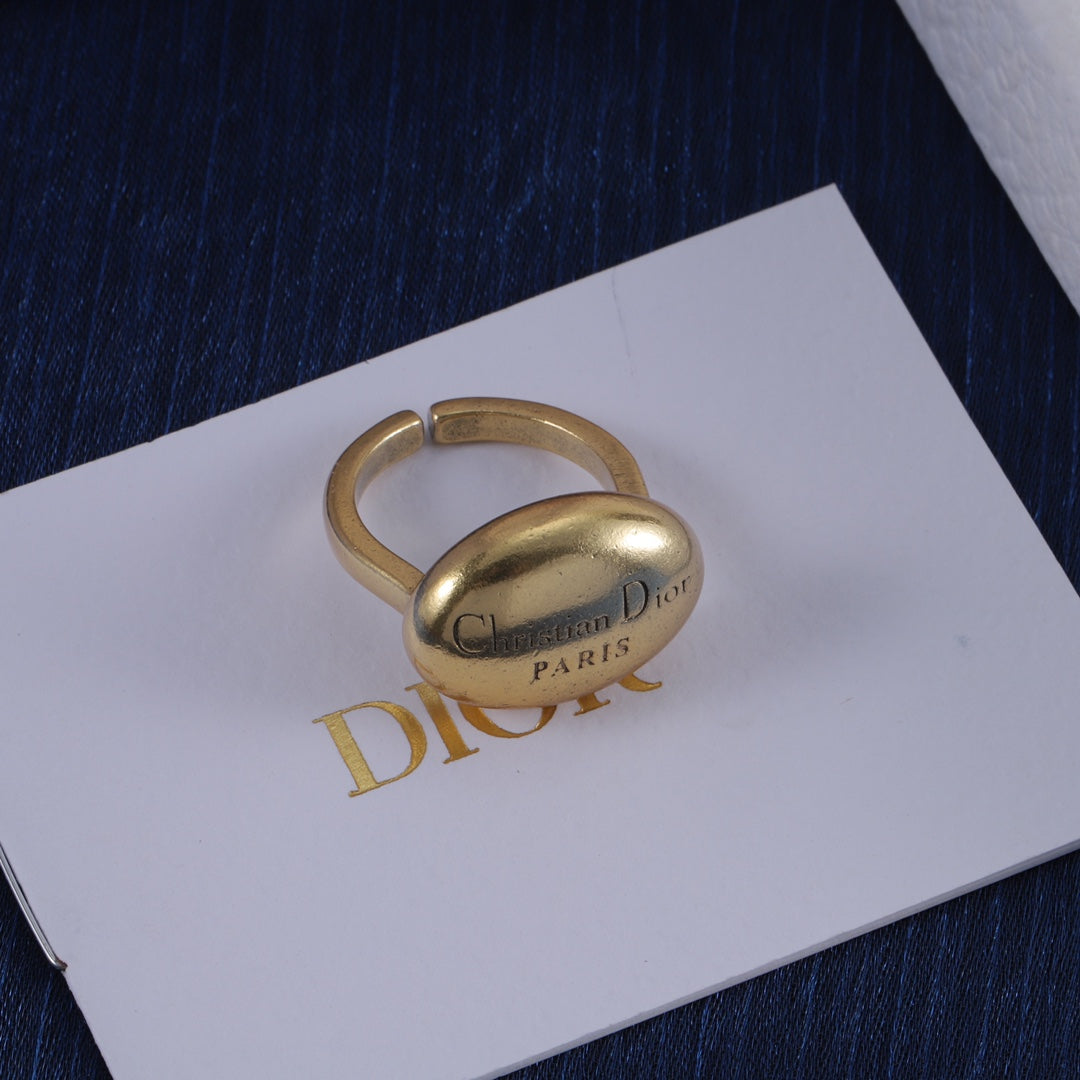 Vintage Signature Open Ring