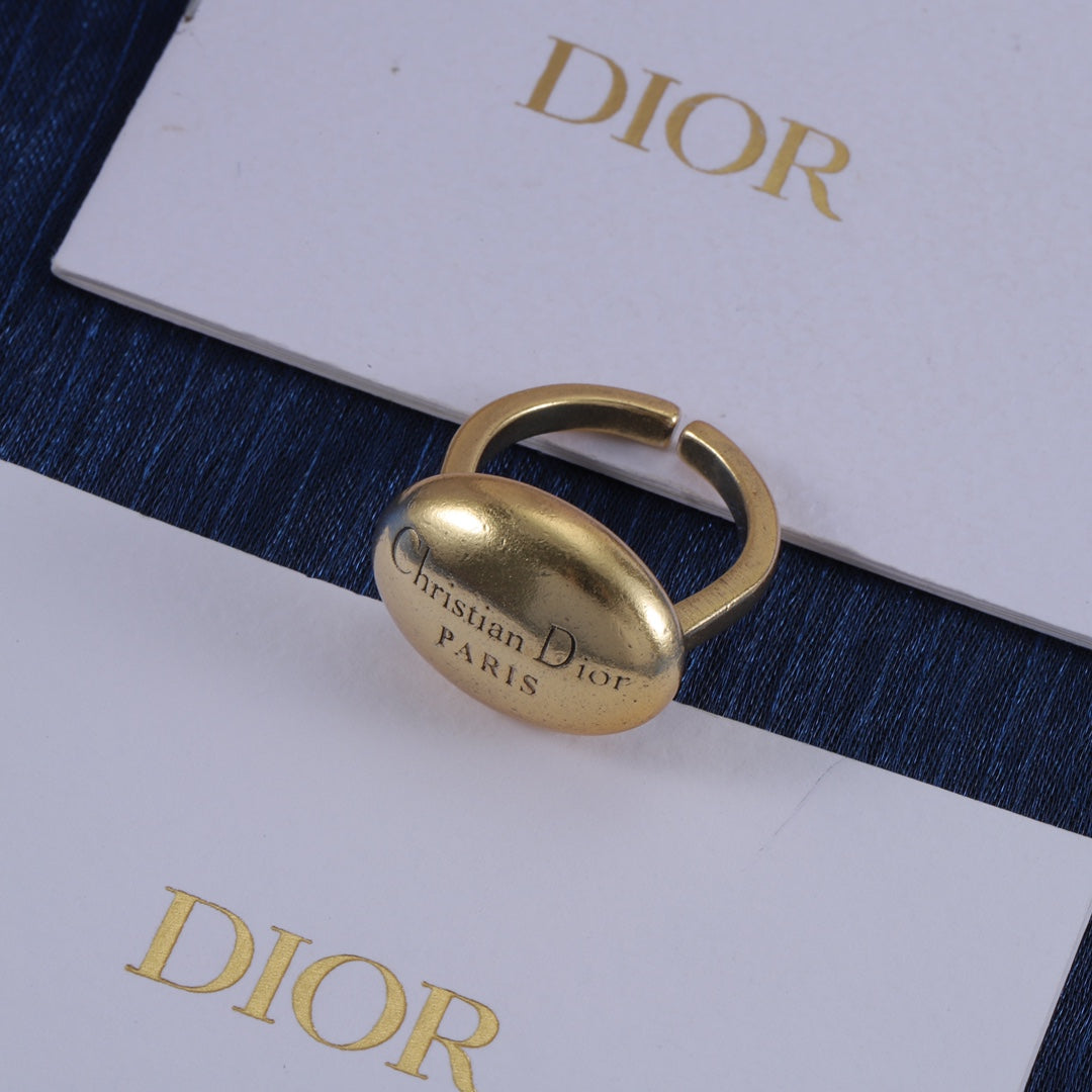 Vintage Signature Open Ring