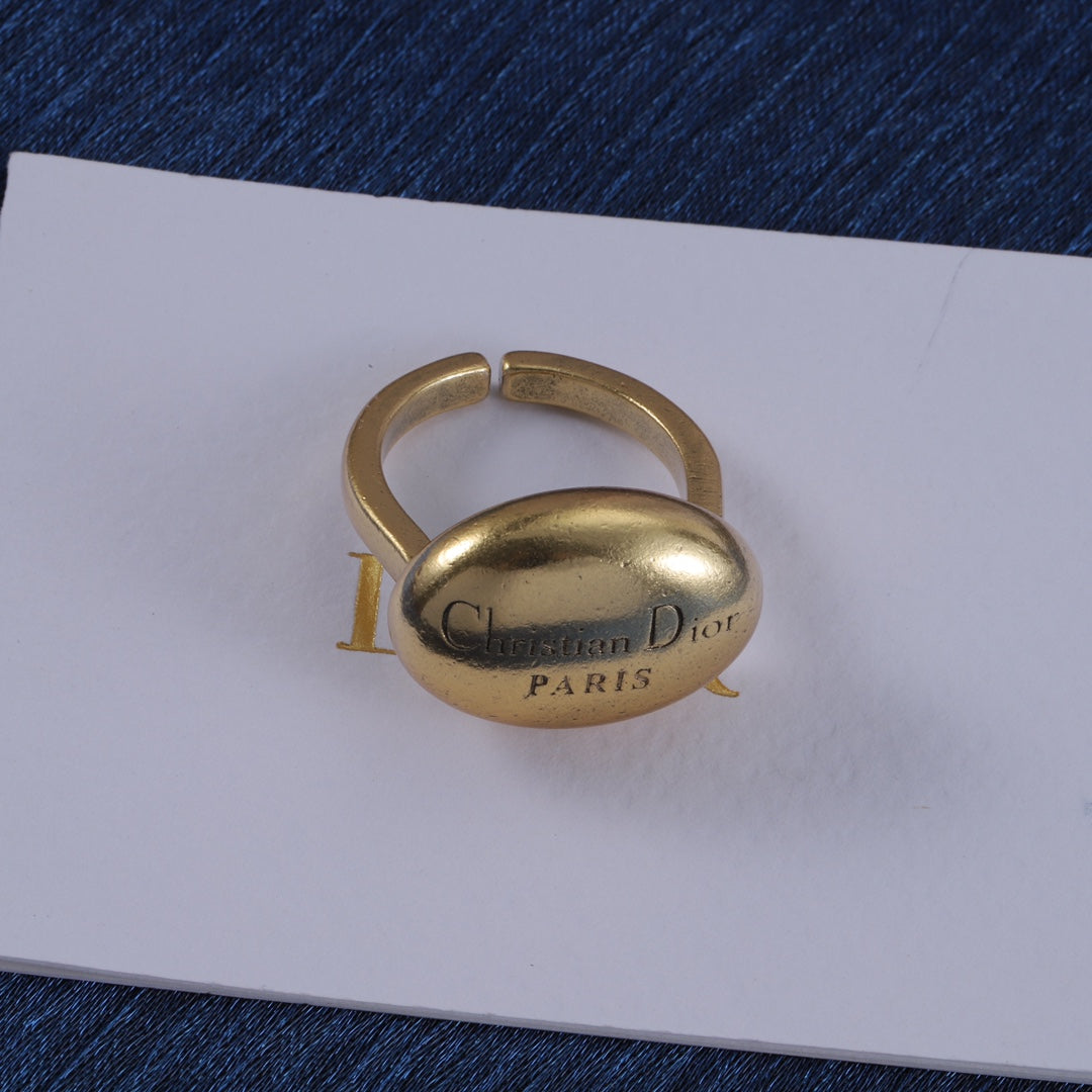 Vintage Signature Open Ring