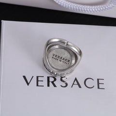 Retro Avatar Open Ring
