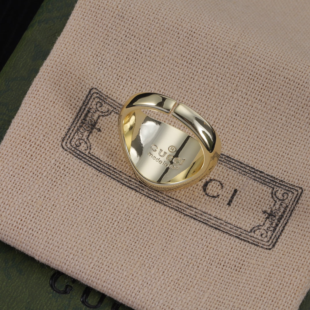 Fashionable Enamel Open Ring