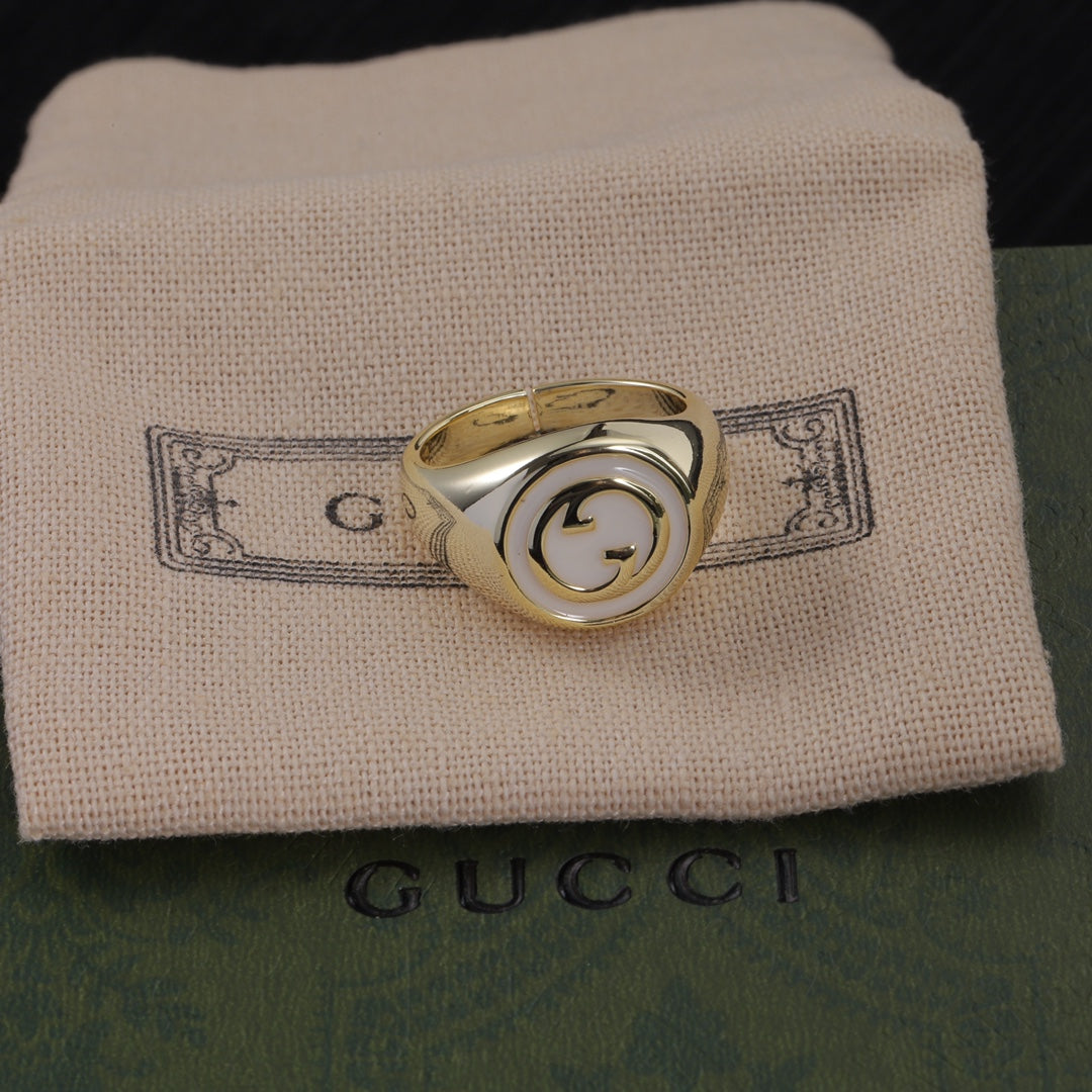 Fashionable Enamel Open Ring