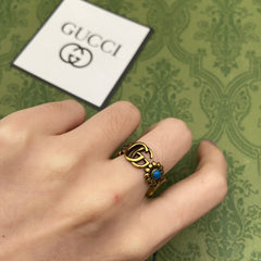Vintage Hollow Daisy Ring