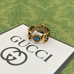 Vintage Hollow Daisy Ring