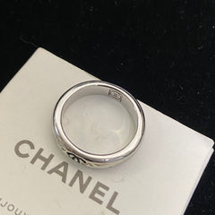 Versatile Black Enamel Ring