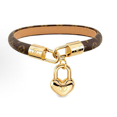 Fashion heart pendant leather bracelet