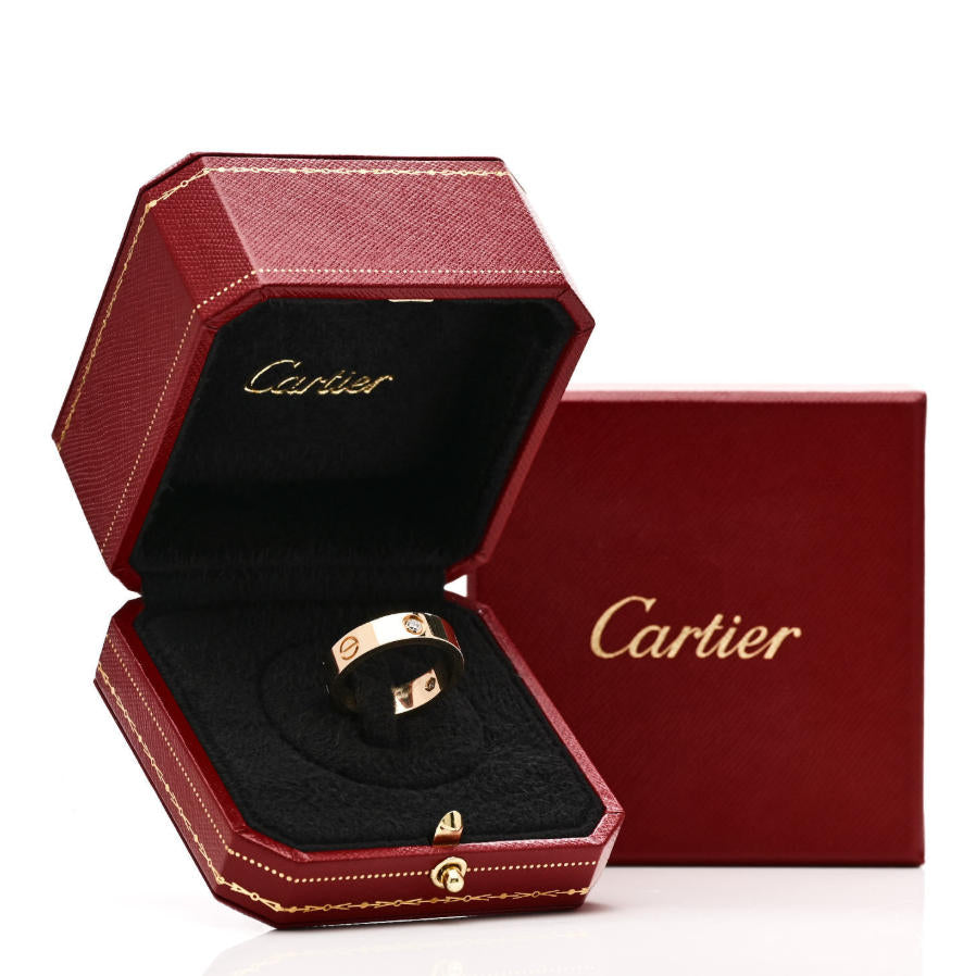 Classic 3 Diamonds Love Ring