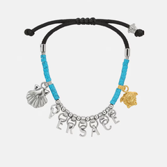 Stylish Blue Beaded Jewelry Set