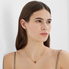 Fashionable Enamel Necklace